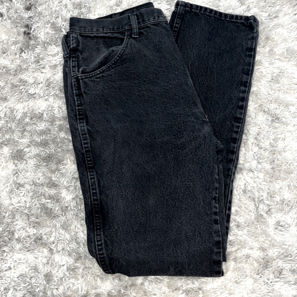 Black Rustler Jeans